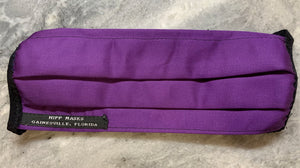 The Gainesville High Hurricane 2: Purple Sateen Cotton with White or Black Foldover Elastic for Ears